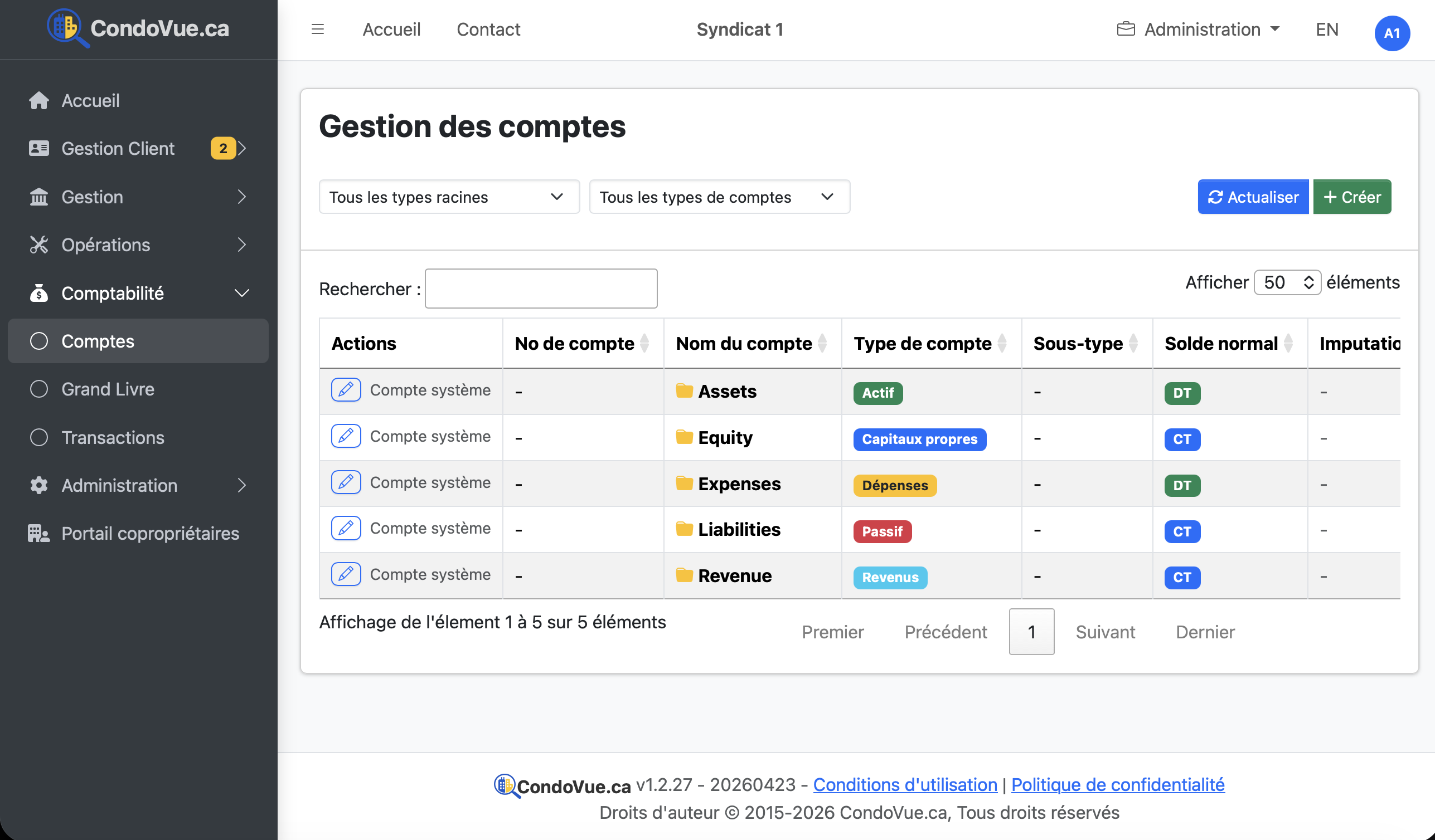 Comptabilité